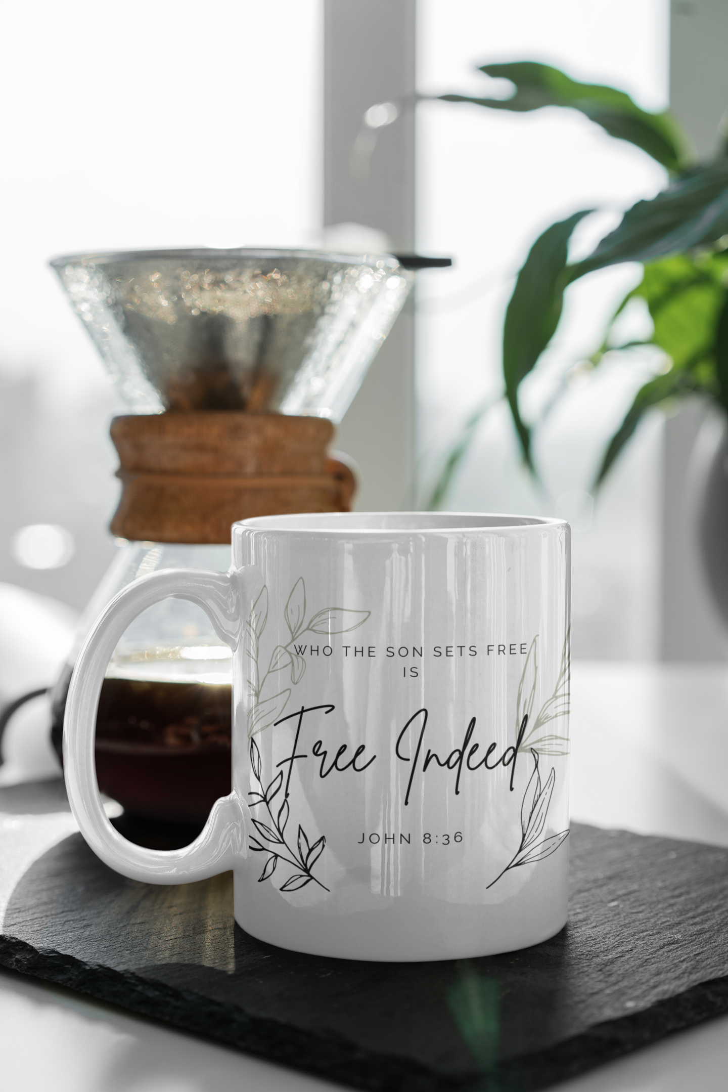 Bible Verse mug free indeed cup
