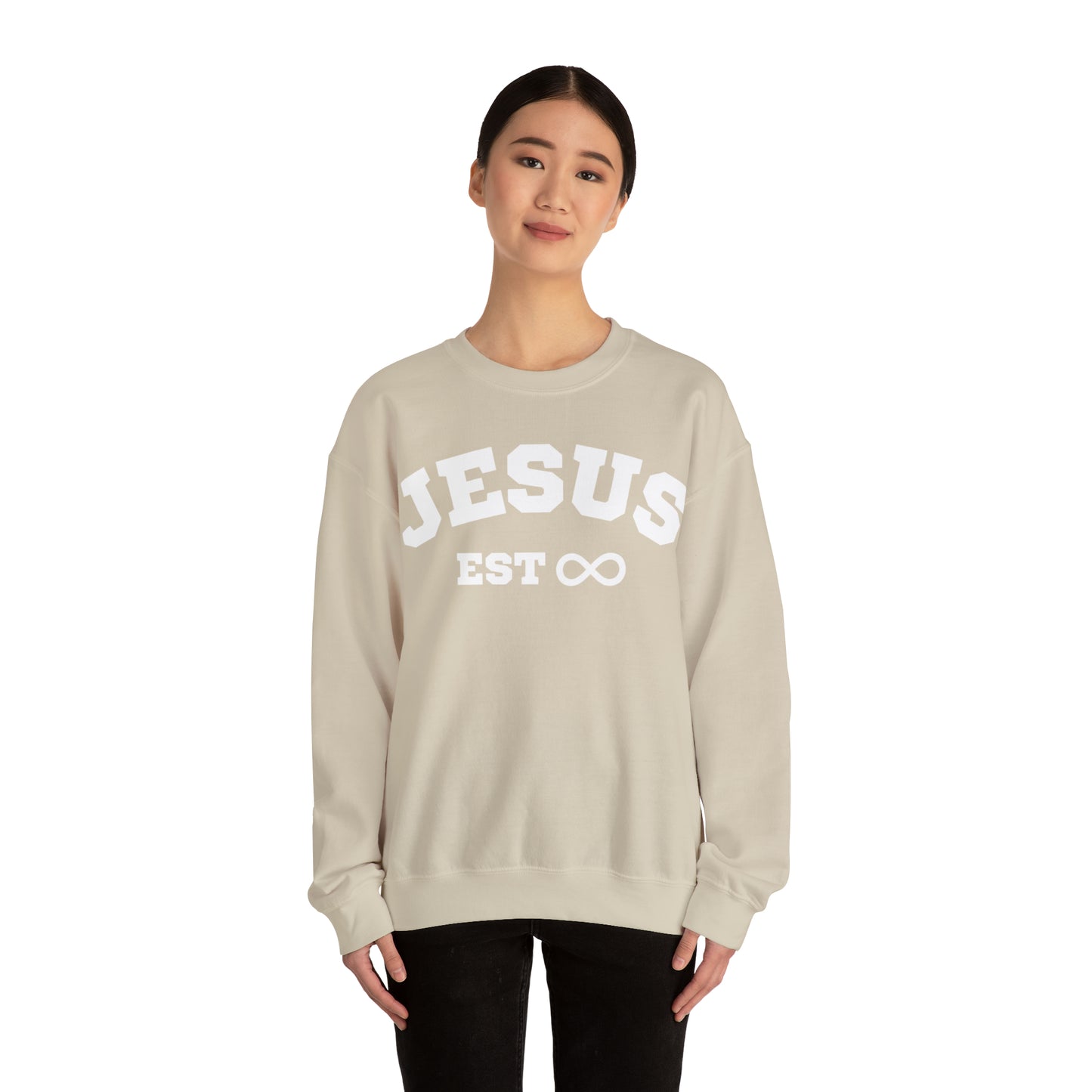 Jesus Sweatshirt Sand