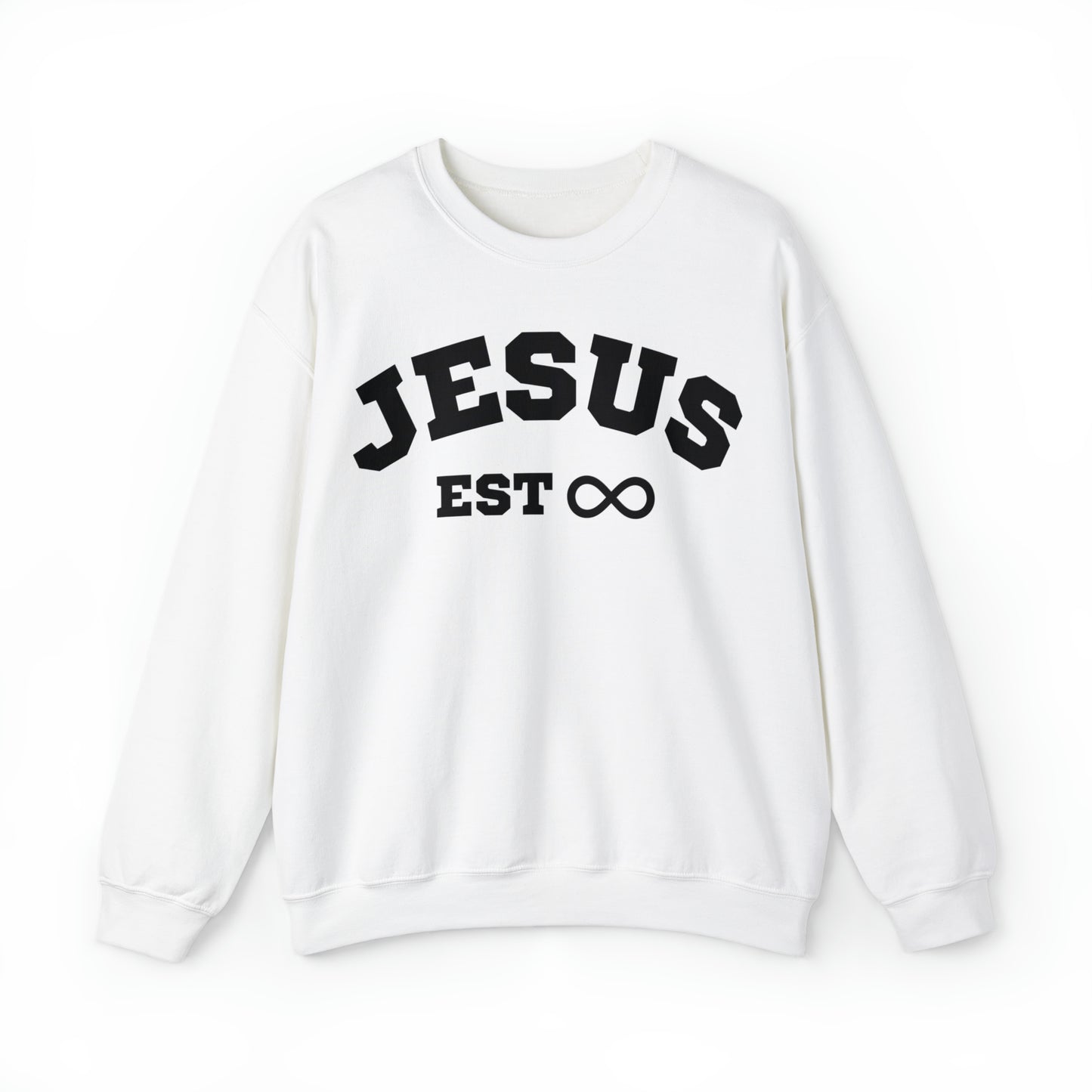 Jesus Sweatshirt White Front