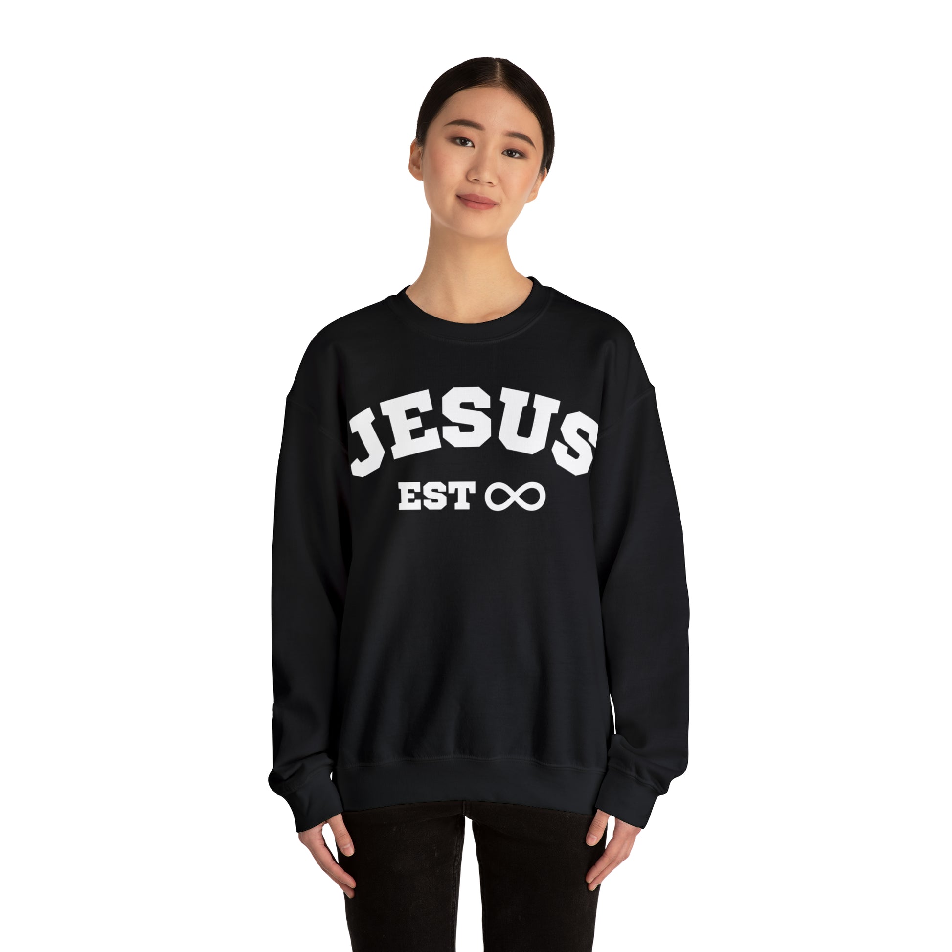 Jesus Sweatshirt Black