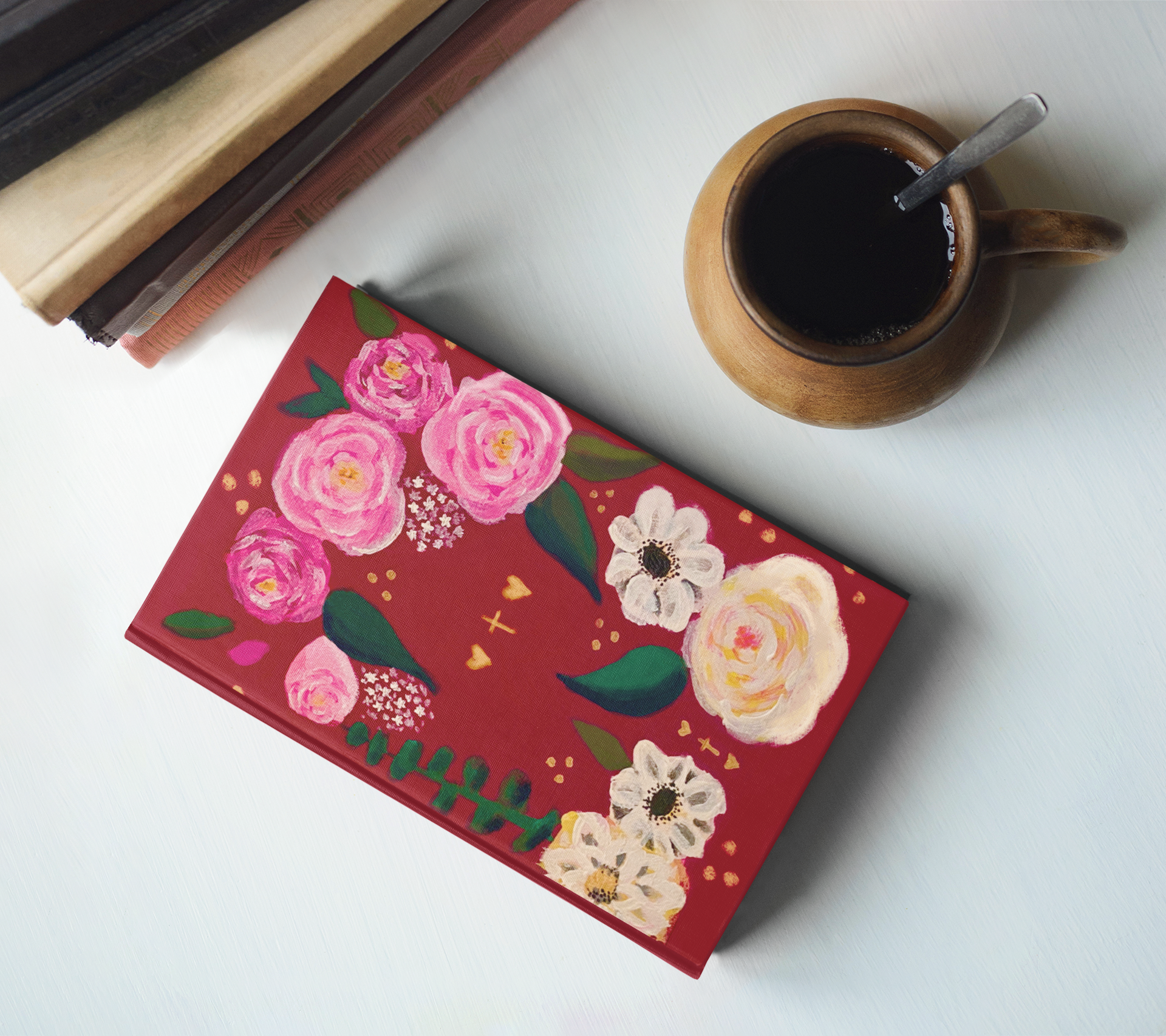 Floral Christian Journal with flowers