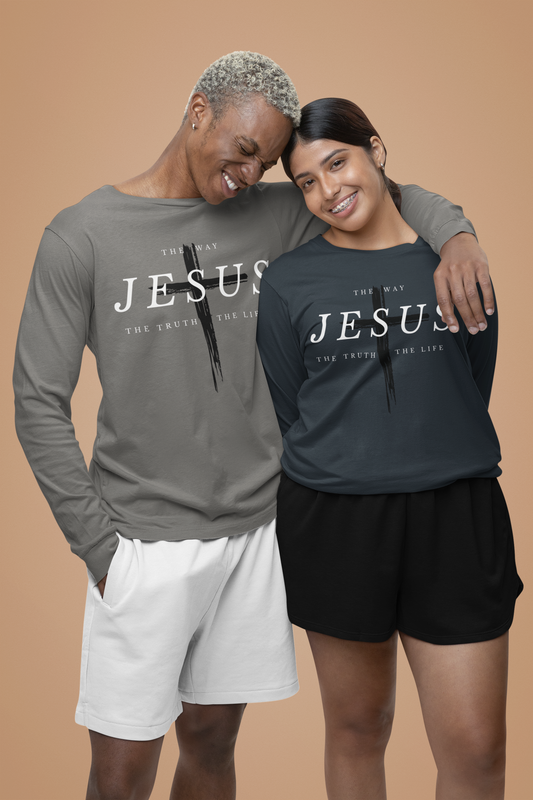 Christian Long Sleeve For Men and Women Couples Outfits