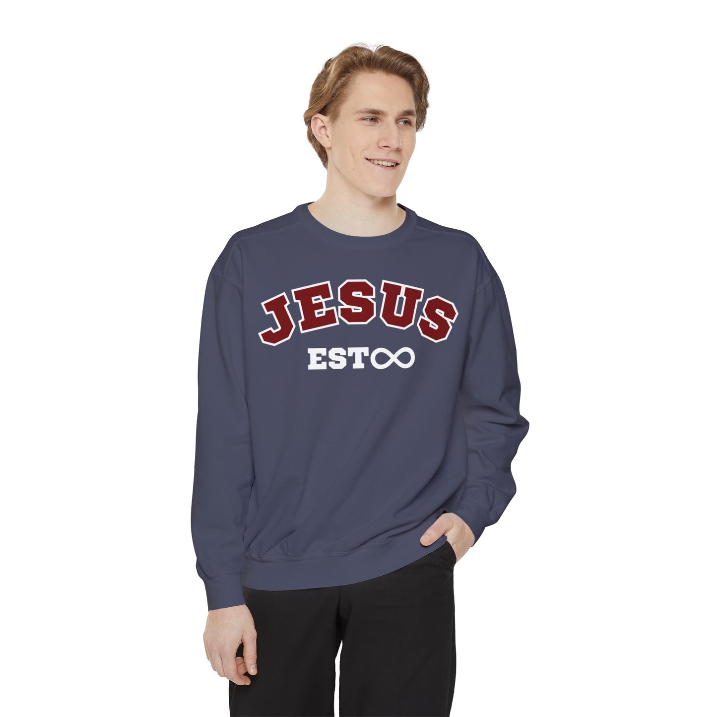 Jesus University Style Sweatshirt Unisex