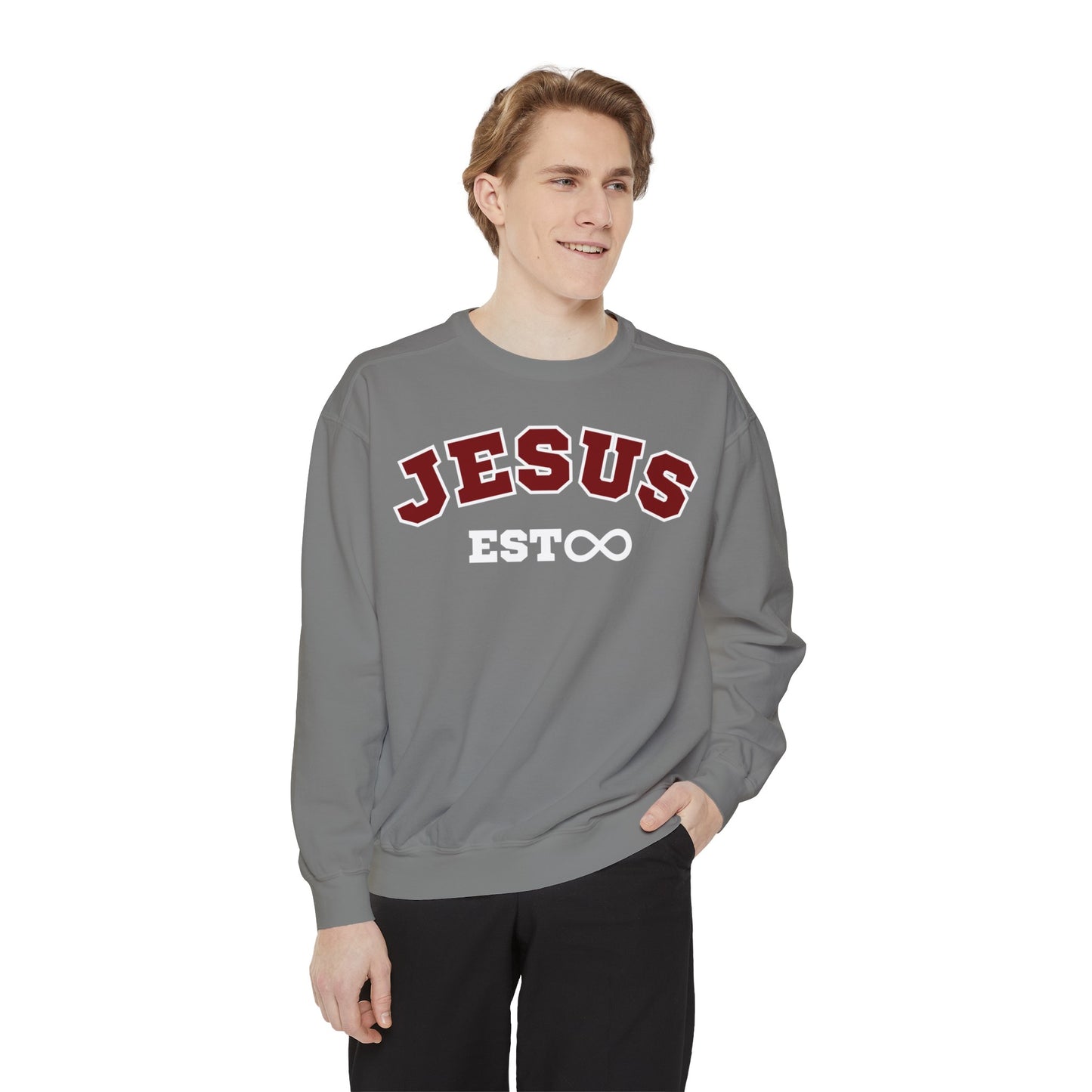 Jesus University Style Sweatshirt Unisex