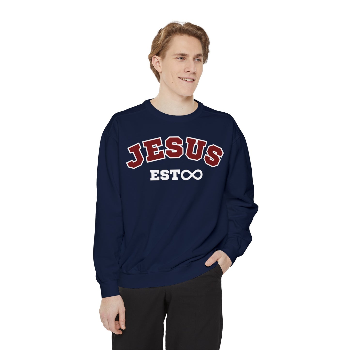 Jesus University Style Sweatshirt Unisex