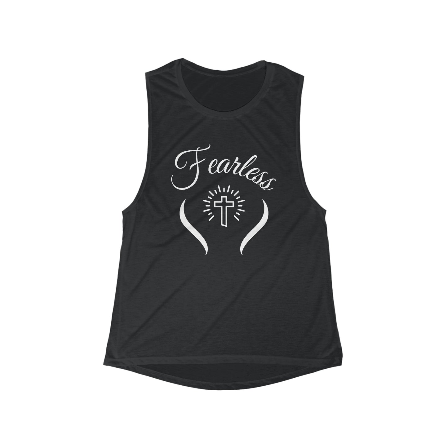 Fearless Womens Tank Top Dark Slub