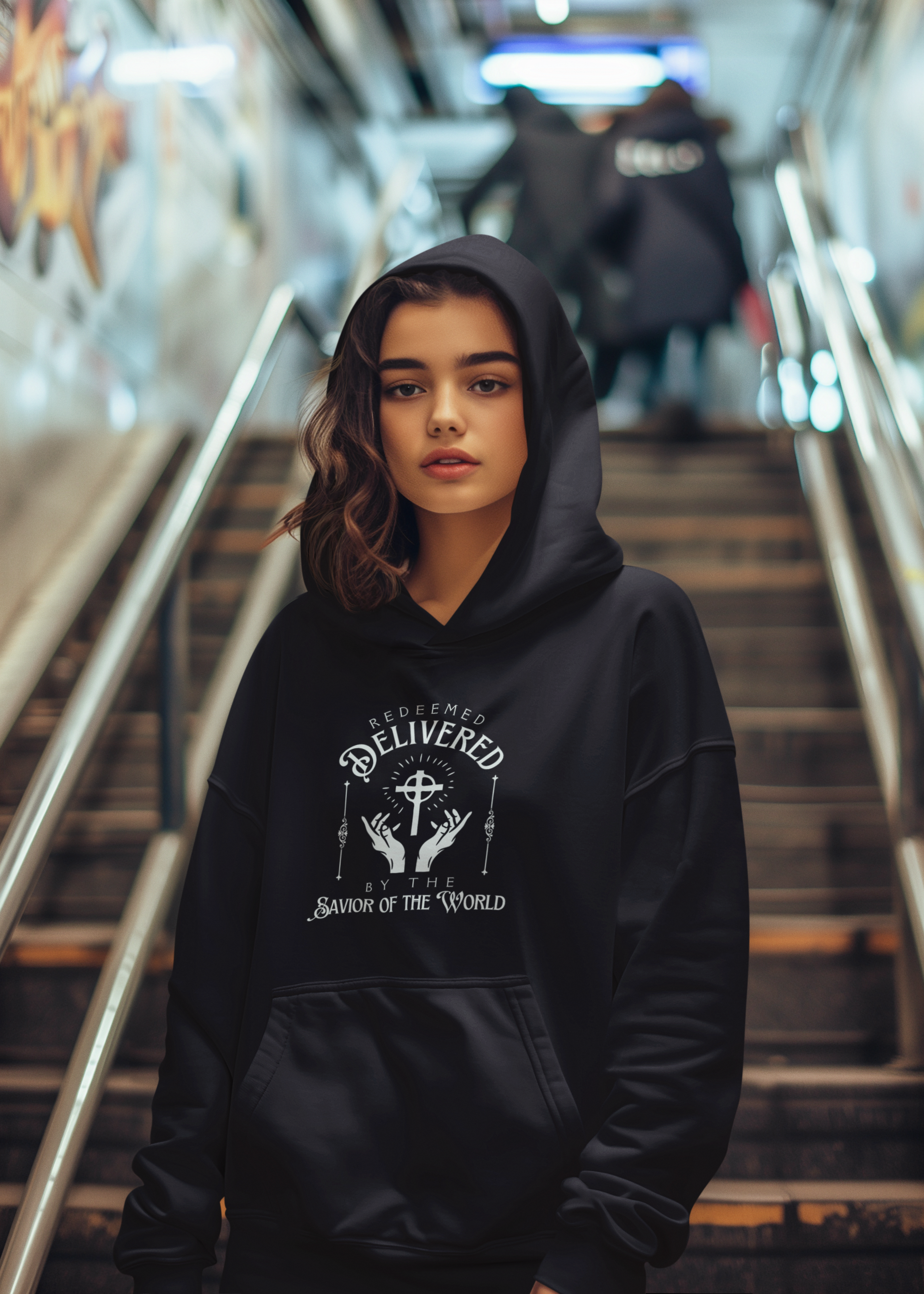 Redeemed and Delivered Hoodie Unisex